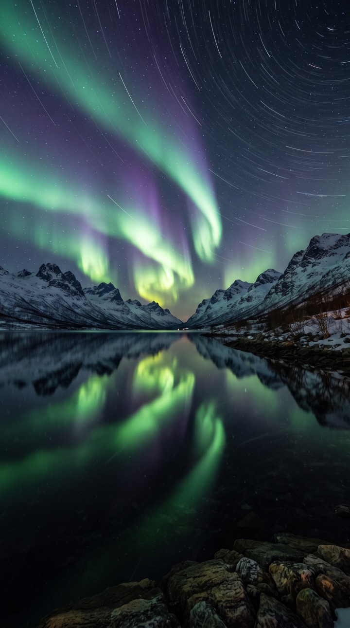 Aurora Landscape — a style preset you can generate on ReelSeconds