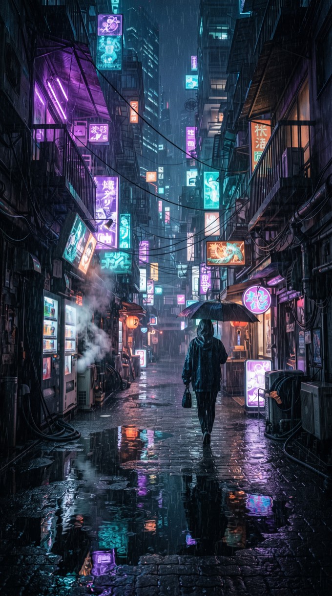 Cyberpunk City — a style preset you can generate on ReelSeconds